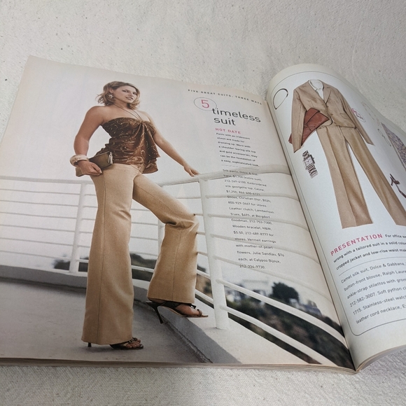 Y2K Spring Trend Fashion Magazine Makeover Celebrity InStyle 2003 Special Issue - Picture 15 of 16